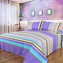 Shandong printed old coarse cloth three-piece cotton three-piece set no ball no fading set