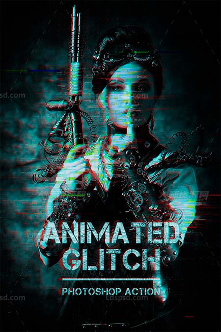  Animated Glitch Photoshop Action.jpg