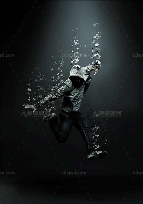 Gif Animated Crack Kit Photoshop Action,极品PS动作-碎片抽离(GIF动画/含万博体育app在哪里能下_万博体育app证书有问题_万博manbetx app苹果视频教程)