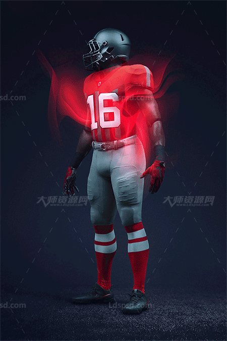 极品PS动作－光效撩动(含高清视频教程)：Gif Animated Luminance Photoshop Action