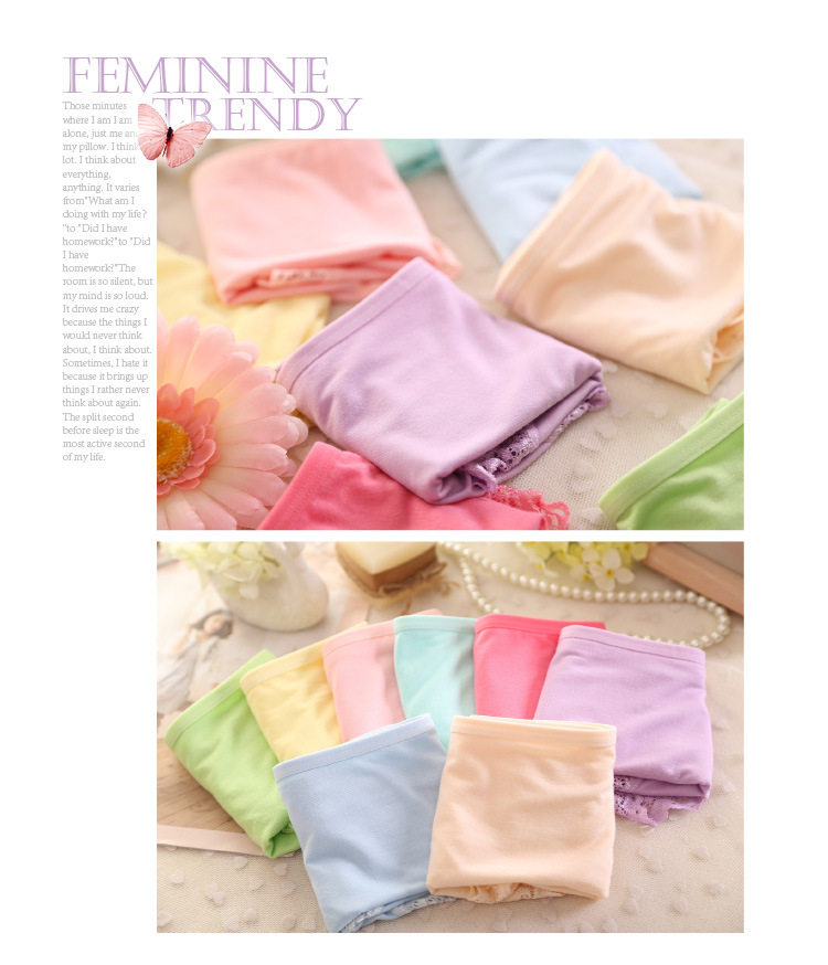 Slip jeunesse en coton - Ref 652511 Image 14