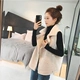 Áo vest ngắn nữ mùa thu đông 2018 phiên bản mới của Hàn Quốc áo vest lỏng học sinh vest vest giản dị áo phao nữ dáng dài Áo vest