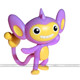 Second-Generation Pokémon Domestic Medium-Sized Plush Toy Fireball Mouse, Chrysanthemum Leaf, Pocky, Pichu, Moon Elf a Type