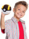 Plush Poke Ball Pendant, School Bag Keychain Decoration, Throwing Toy Cute Ornament, Diameter 3 inches 7-8cm