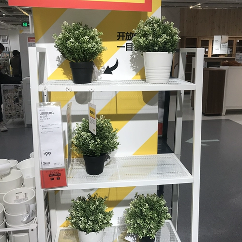 Ikea Ikea Lberberg's полки полки полки цветочные рамки кухня хранения хранения полки приземление домашние покупки