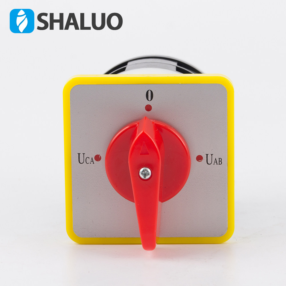 Generator set distribution box Voltage transfer switch Three-gear 4 knotting LW5D-16 voltage transfer switch 500V16A