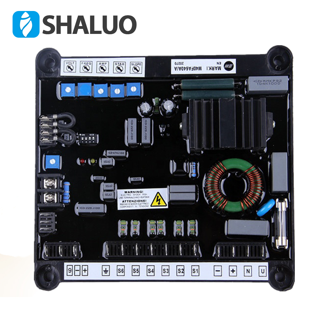 M40FA640A AVR Marari Marelli Automatic Voltage Regulator Diesel Generator Control Regulator Plate