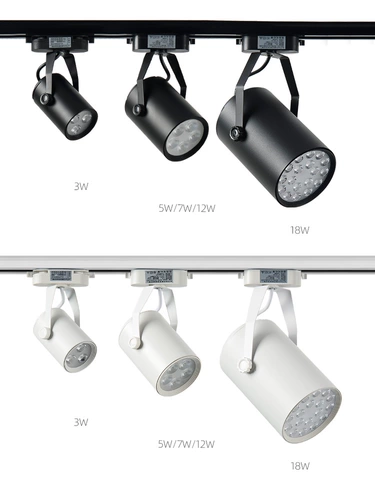 Светодиодный светильник, точечное освещение, 6W, 7W, 12W, 18W, 40W