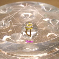 10 мм зодиакальная овца, обезьяна, санскрит, однозернистая