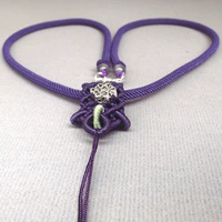 Темно-фиолетовая нефритовая веревка