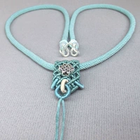 Зеленая подвеска, ремешок