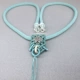 Зеленая подвеска, ремешок