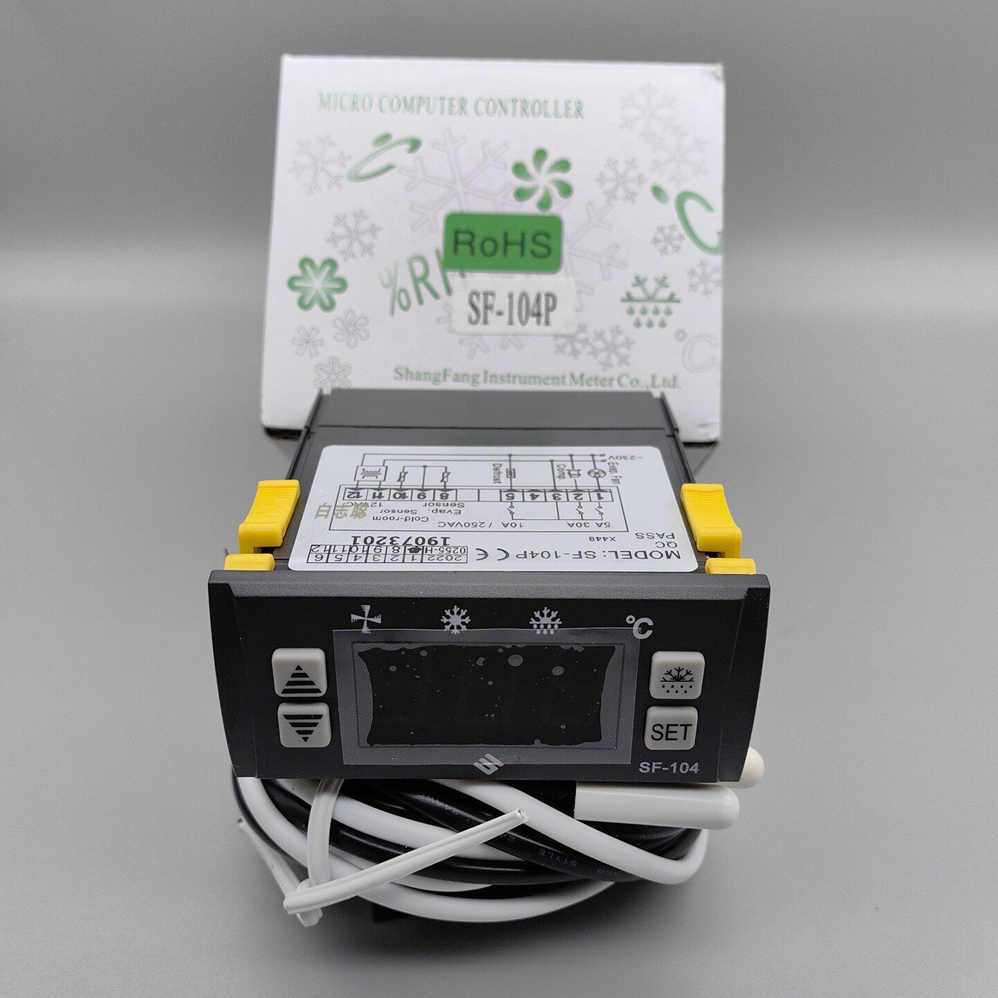 SF-104P带密码尚方冷柜温控器30A温度控制器 温控仪 雪柜温控