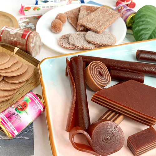 5 фунтов продуктов боярышника смешанные таблетки для боярышника фрукты Дан Кожаный торт Детский закуски с закусочной консервированной упаковкой Независимая упаковка