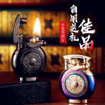 Kerosene Lighter Vintage Old Rocker pulley to give boyfriend a birthday gift for dad to send brother