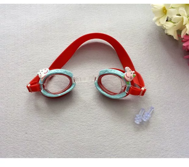 Pig Peggy trẻ em kính bơi cô gái kính bơi cho trẻ em kính bơi trẻ em kính lặn thiết bị bơi - Goggles