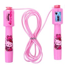 kt cat children skipping rope Primary school kindergarten adjustable beginner skipping rope Sports game counting rope