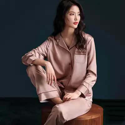 Wear a high-end sense~Daily Gtra~pajamas women's spring and autumn high-end light luxury temperament thin models can be worn outside home clothes