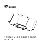 Водяной блок видеокарты Bykski N-TESLA V100 SXM2 32G-SR цельнометаллический V100 SXM2