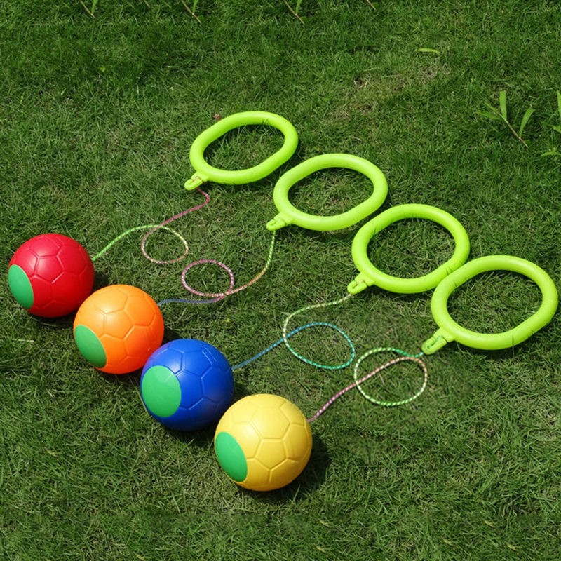 Jump Ball Children's Toy jumping ball Bouncing Ball bouncing Trampoline Gym Gym Gym Single Feet Thrower