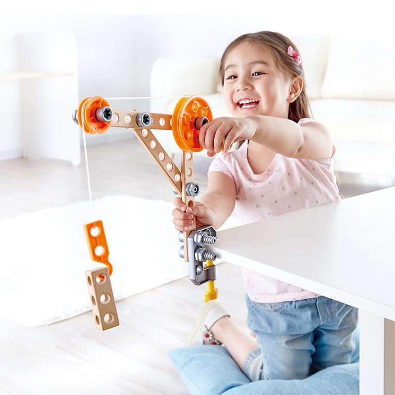 Hape Science Physics Combined Cover Elementary School Students Science & Technology Production Experiment Suit Children STEAM Toys