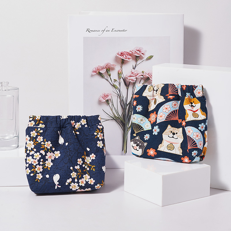 Yuanyi Fabric Coin Purse Spring Mini Small Cute Simple Retro Small Wallet Coin Purse Small Fresh Student