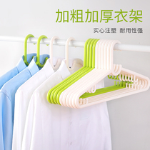 Bold hangers thick household large solid thick non-slip plastic extended coat suit suit hangers clothes stand