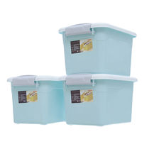 Jutianlong Plastic Cosmetics storage box clearance small transparent toilet storage box portable cosmetic case