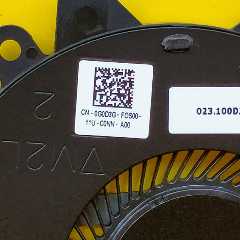 Applicable Dell Dell Dell 5580 5581 5588 14-5482 5488 Fans 0G0D3G heat dissipation