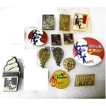 KFC badge KFC PIN brooch collection commemorative medal collectors edition various colonel portraits