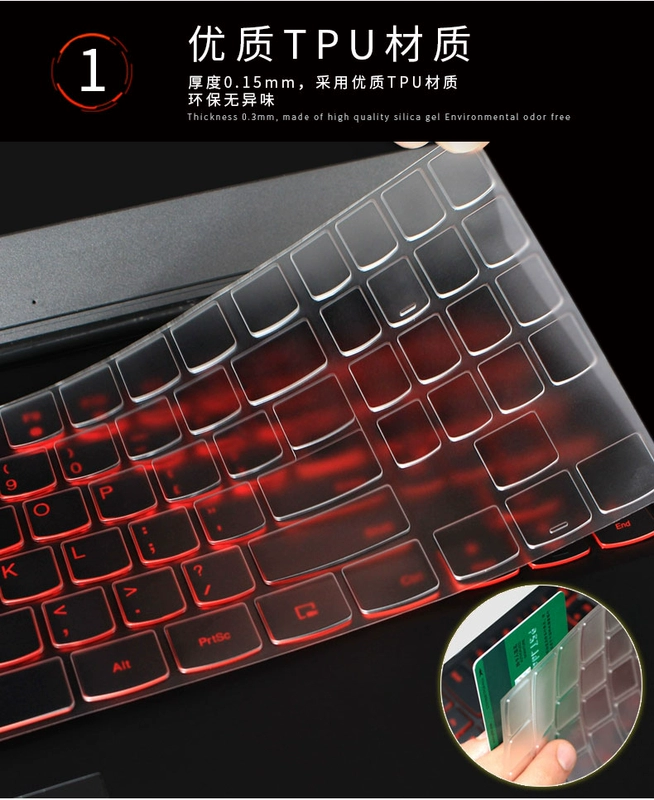 Savers bàn phím màng 15,6-inch Y7000P máy tính xách tay Lenovo Y7000 phím tắt màng bảo vệ - Phụ kiện máy tính xách tay