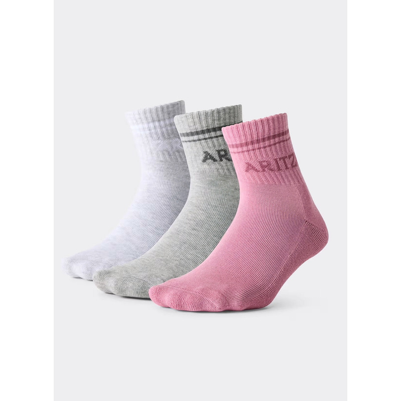 【Aritzia Tna】Sports and Running Versatile Comfortable All-Cotton Towel Bottom Women's Letter Low-Cut Socks 5 Pairs 