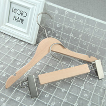 Clothing store childrens solid wood hanger trousers rack wooden small baby childrens clothing shop wooden childrens clothes rack