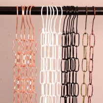Clothing store accessories hanger connecting strip metal chain 100 shelves connecting hanging clothes link iron chain