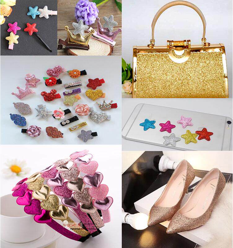 格力特 婚庆典华丽地毯 PU人造皮革珠光仿皮手工DIY金葱面料 沙发详情16