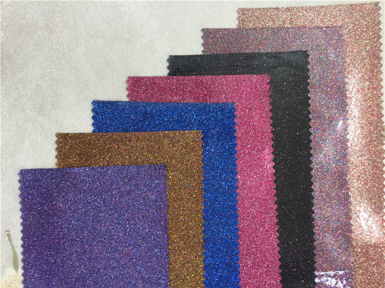 巴黎钻石格利特闪粉特殊皮革透明pvc鞋材装饰移门淘气堡皮革面料详情12