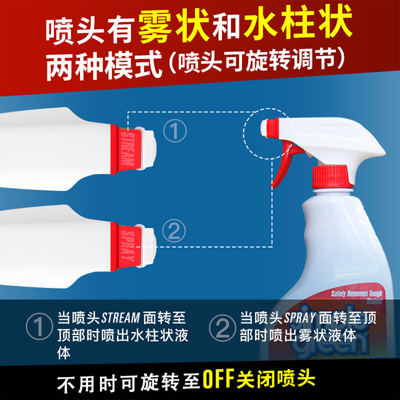 nước javel Chất tẩy rửa đơn giản của Mỹ Green Downing - Dịch vụ giặt ủi nước tẩy quần áo không mùi