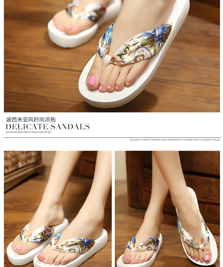 Dép xỏ ngón Dép nữ và dép nữ Thời trang mùa hè của phụ nữ Mang giày đế dày đi biển giày sandal nữ đi học cấp 2