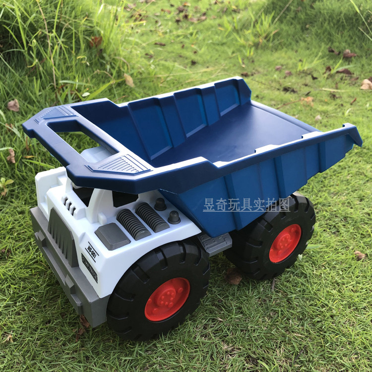 Aircraft mixing excavator sliding crane toy children dumper stacker model inertia roller excavator