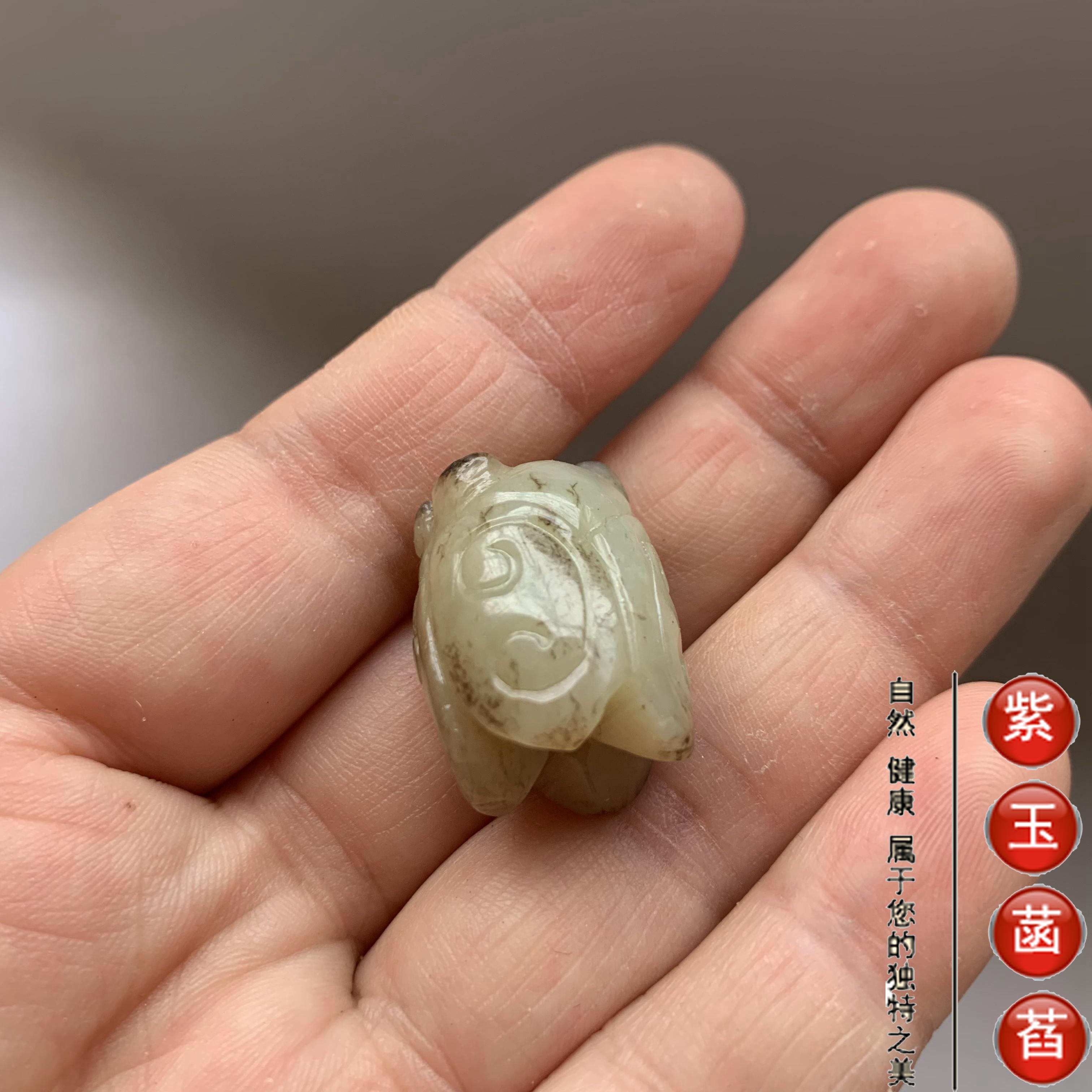 天然玉石　和田玉　古玉老玉　中国古代の美女　彫り　玉佩 O1CN015IDgkz25hcE6TU5Tx_!!
