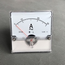 Pointer type AC ammeter meter head BP DH-80 0-30A direct type ammeter installation hole 64mm