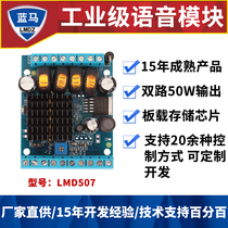 High power voice module 50W recording module Voice prompt playback random recording Blue Horse LMD507