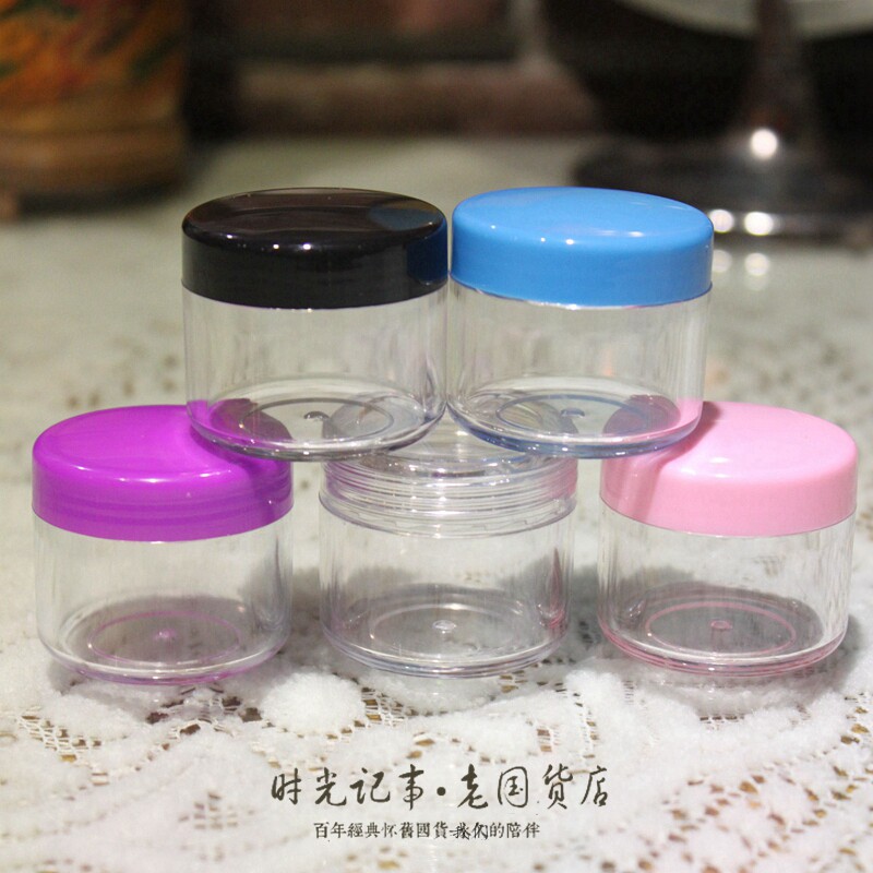 20 grams of mask sub-bottling small empty bottle compressed paper film bubble bottle bubble paper film good helper plastic bottle transparent water film