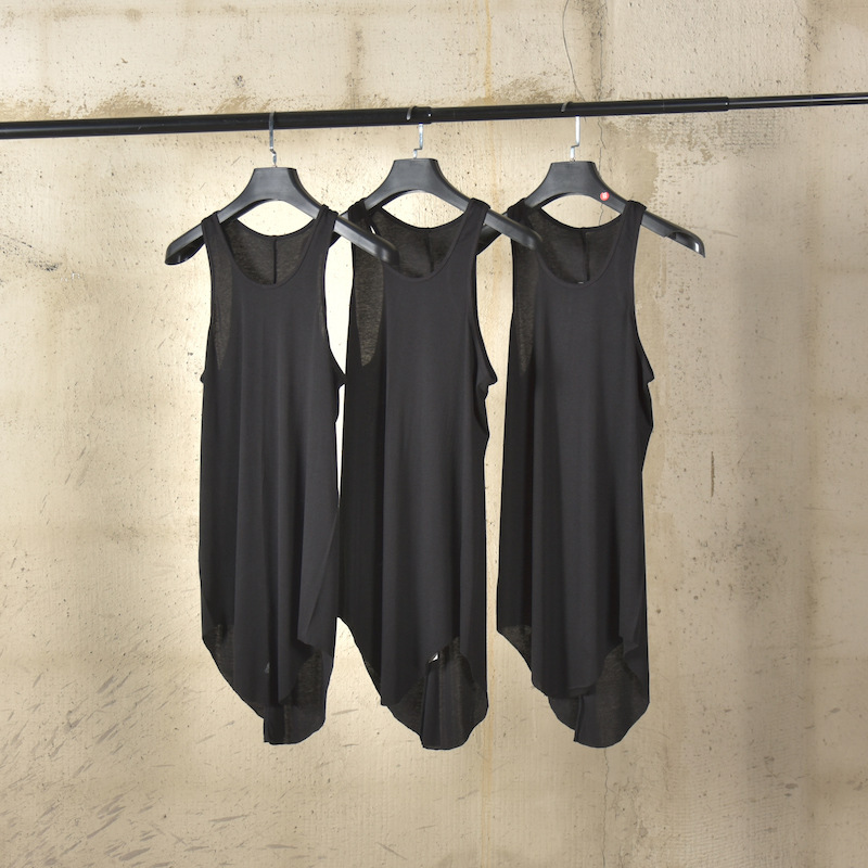 Niche Designer Clothing Ro Style Dark Aesthetic European and American High Street Wool Blend Ultra-Thin Vest Summer Swallowtail Style