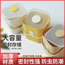 Storage storage box plastic portable storage treasure box bucket water square finishing fishing bucket rice bucket bucket