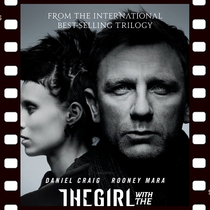 The Girl with the Dragon Tattoo Millennium Trilogy 1 2011 American movie Gao Gao Chinese subtitles non-promotional poster
