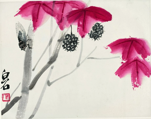 [Античная живопись и каллиграфия] Ци Байши 