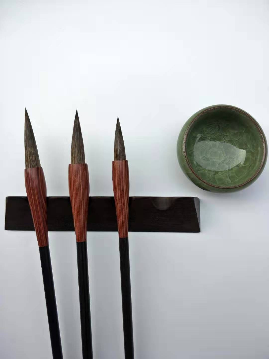 Copying Wang Xizhi Ouyang Xun Yan Zhenqing Liu Gongquan Zhao Mengfu calligraphy copybook long hand roll stone badger excellent brush