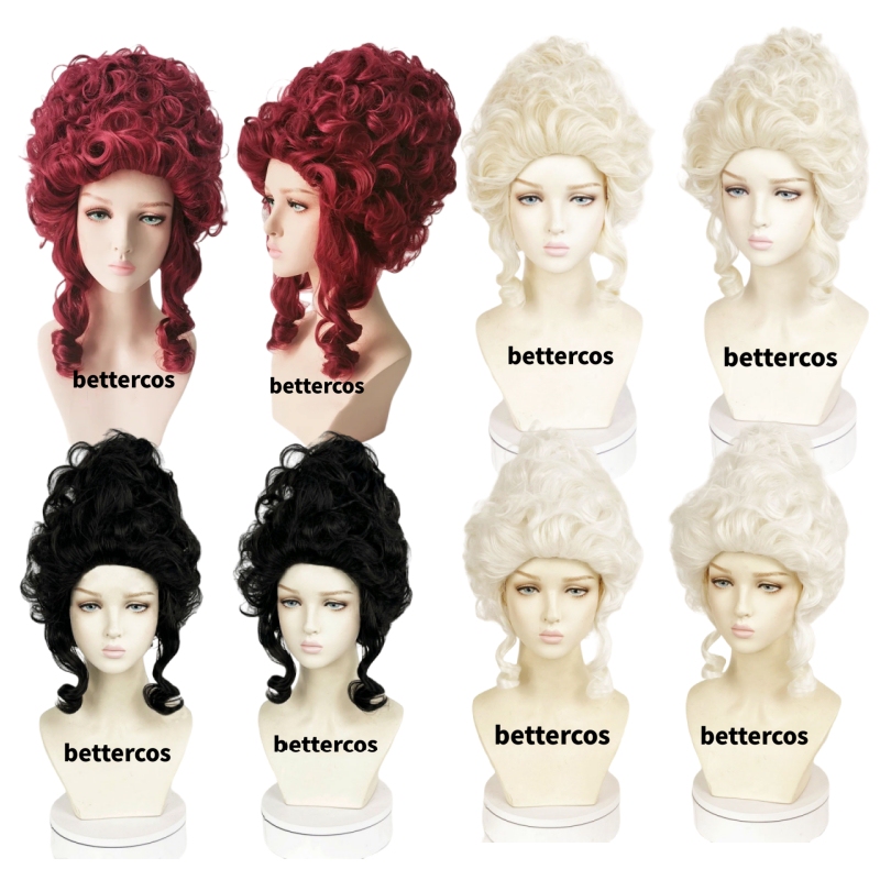 European French Nobility, Queen, Empress, Queen Mother, Stunning Queen, Court Masquerade Wig, Cosplay