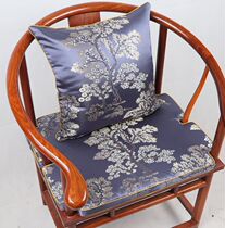 Chinese style mahogany chair cushion mahogany sofa cushion official hat chair cushion sponge non-slip mat thickened brown cushion